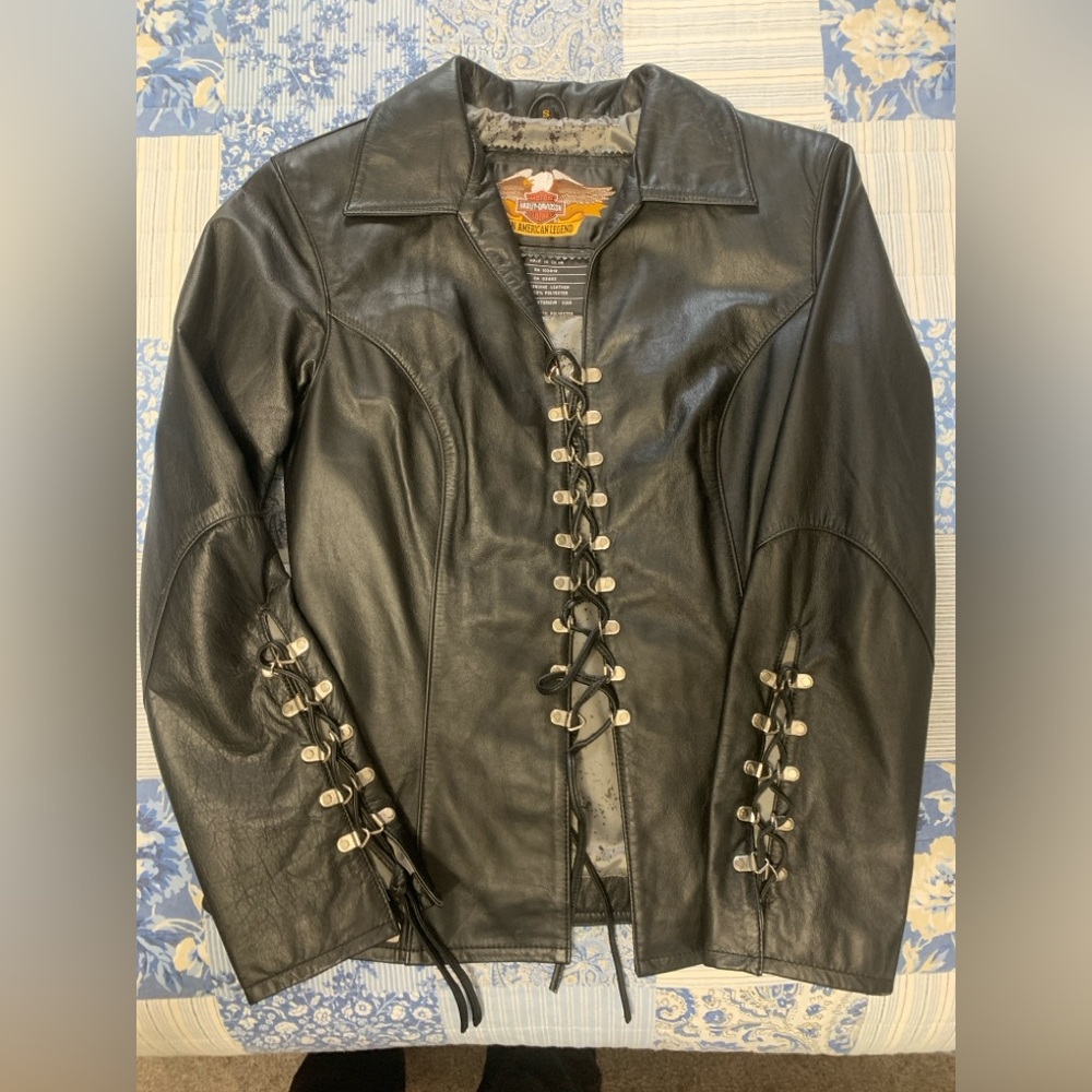 Sold Elsewhere 
HD Lace up Jacket